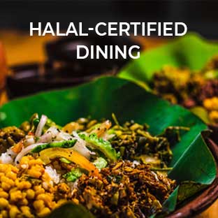 Halal certified dining